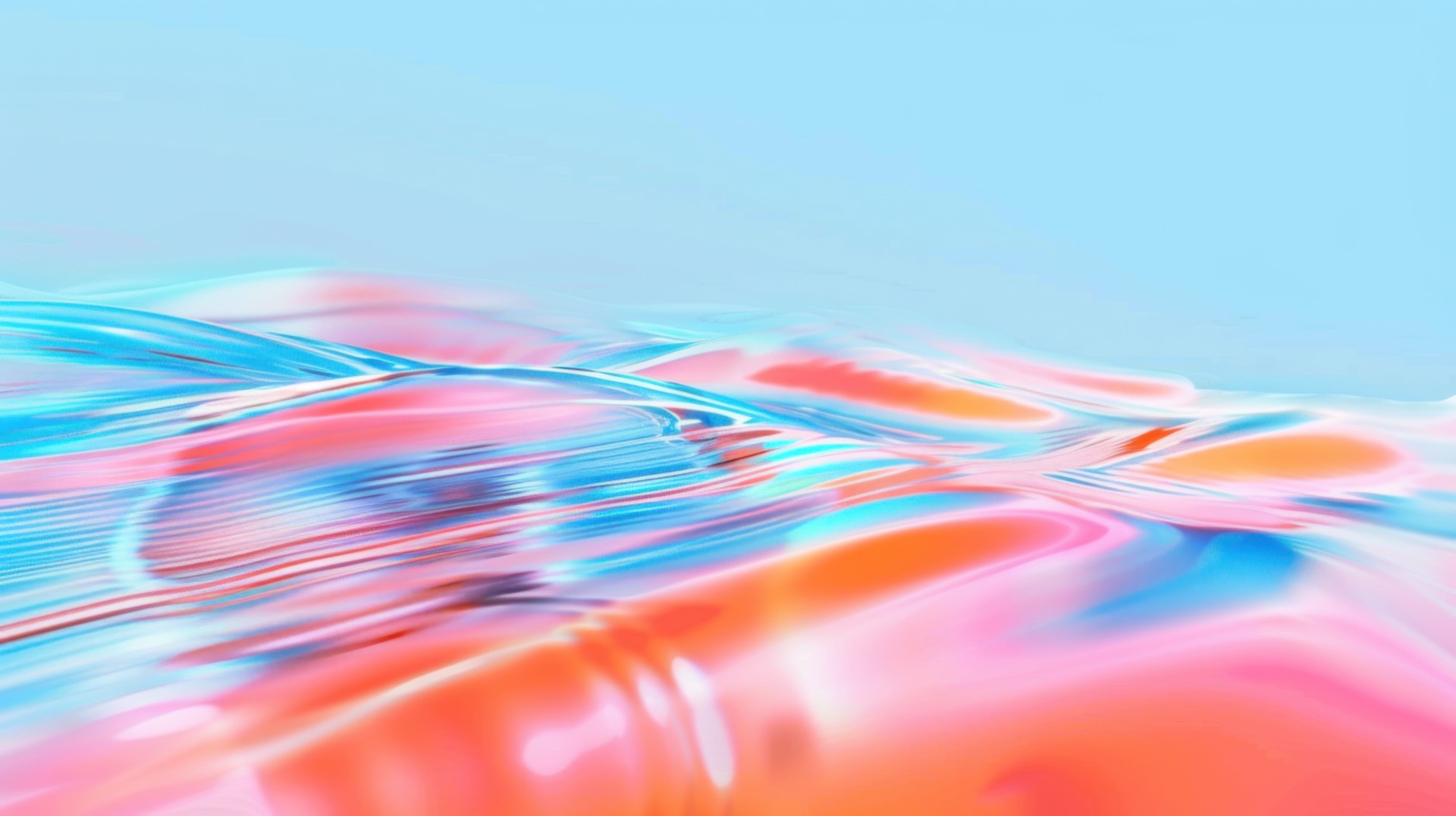 Cold blue atmosphere with deep tonal gradients.